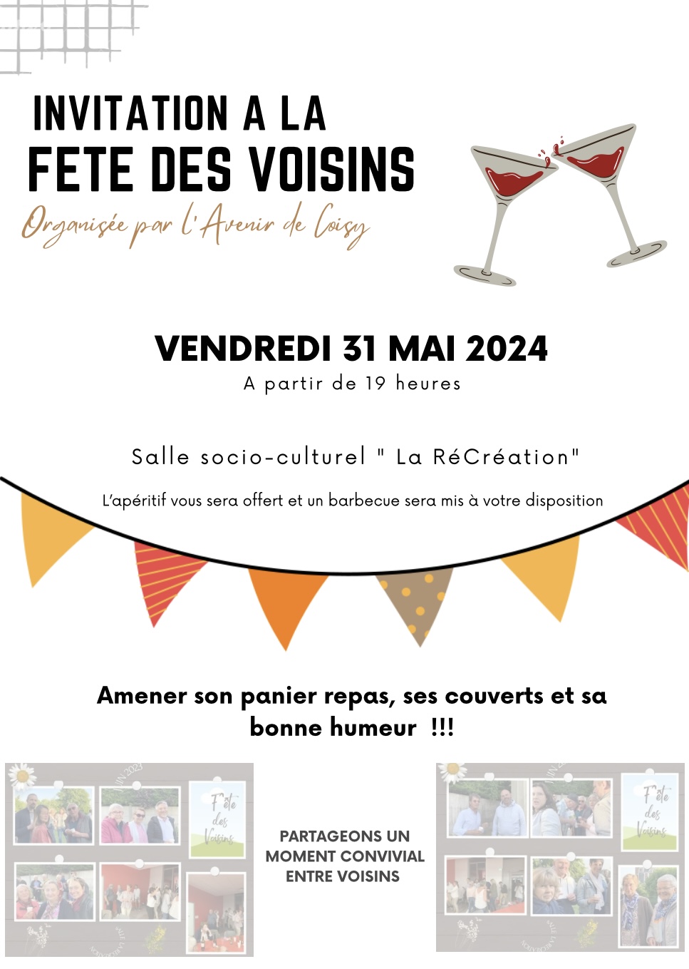 You are currently viewing FETE DES VOISINS LE 31 MAI 2024